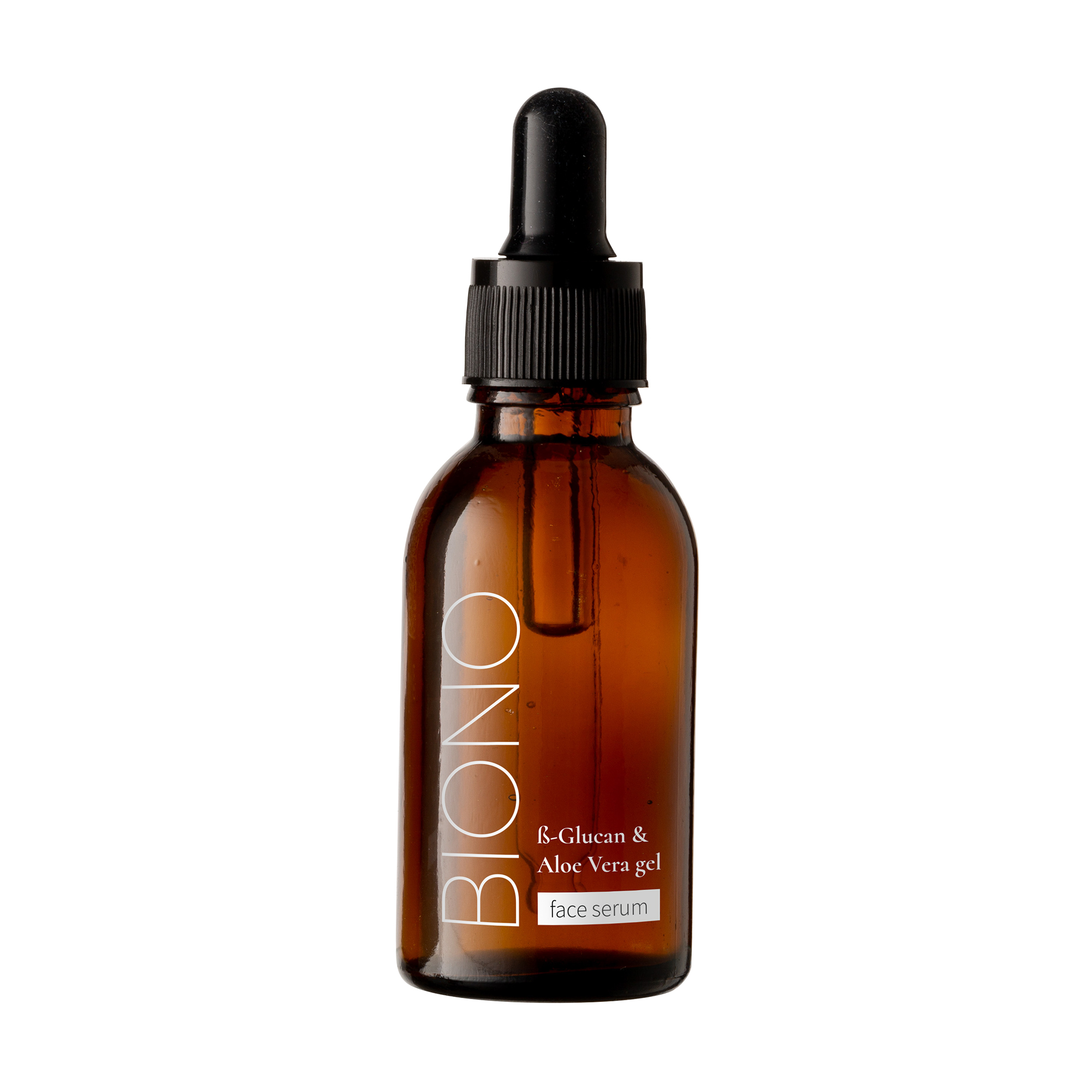 Інтенсивно зволожувальна сироватка для обличчя Biono B-Glucan &amp; Aloe Vera Gel Face Serum, 30 мл